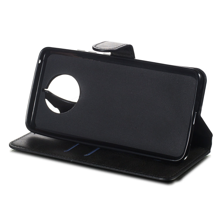 For Nokia 9 PureView Solid Color Buckle Horizontal Flip Leather Case with Wallet & Holder & Card Slots