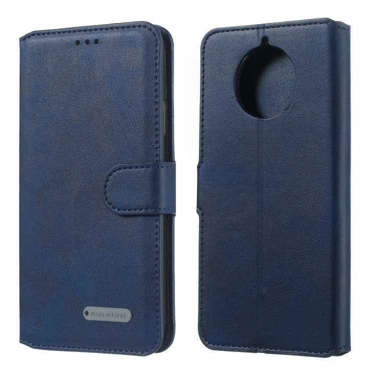 For Nokia 9 PureView Solid Color Buckle Horizontal Flip Leather Case with Wallet & Holder & Card Slots