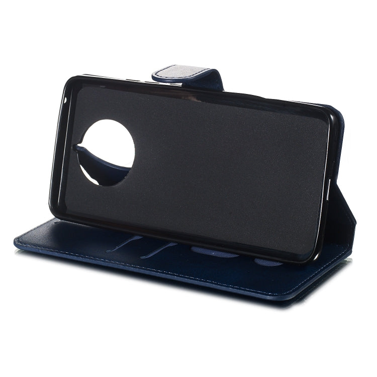 For Nokia 9 PureView Solid Color Buckle Horizontal Flip Leather Case with Wallet & Holder & Card Slots