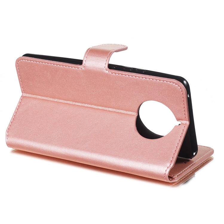 For Nokia 9 PureView Solid Color Buckle Horizontal Flip Leather Case with Wallet & Holder & Card Slots
