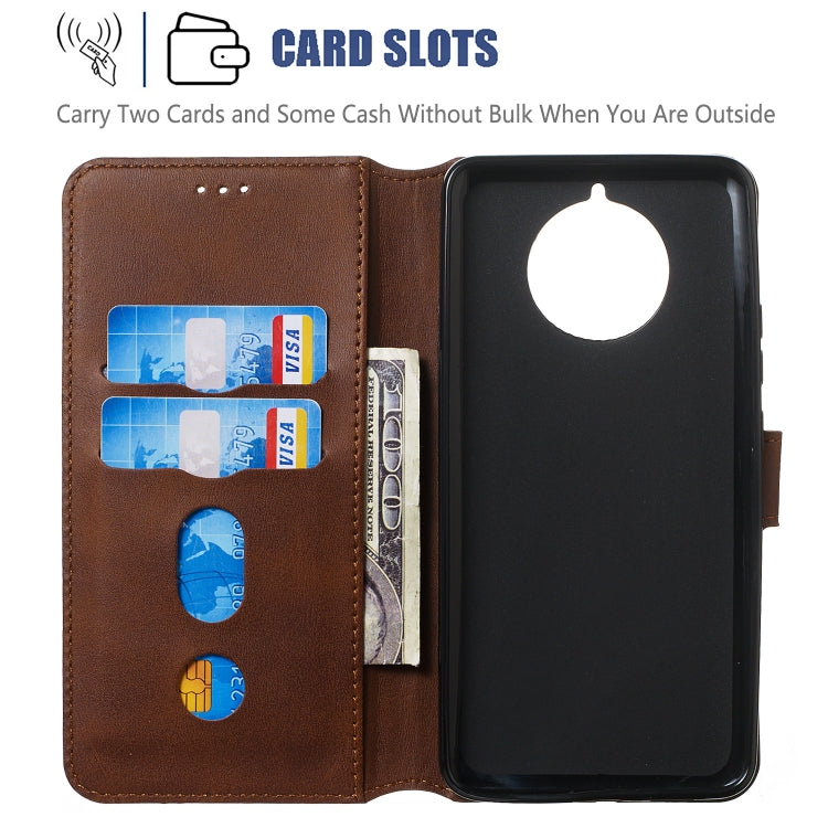 For Nokia 9 PureView Solid Color Buckle Horizontal Flip Leather Case with Wallet & Holder & Card Slots