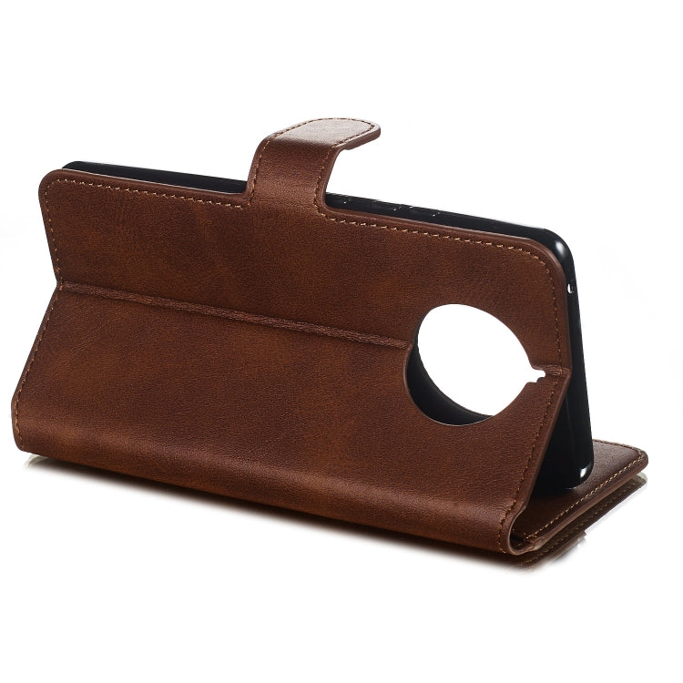 For Nokia 9 PureView Solid Color Buckle Horizontal Flip Leather Case with Wallet & Holder & Card Slots