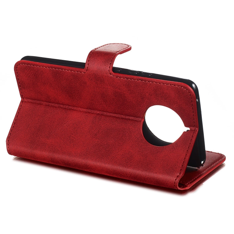 For Nokia 9 PureView Solid Color Buckle Horizontal Flip Leather Case with Wallet & Holder & Card Slots