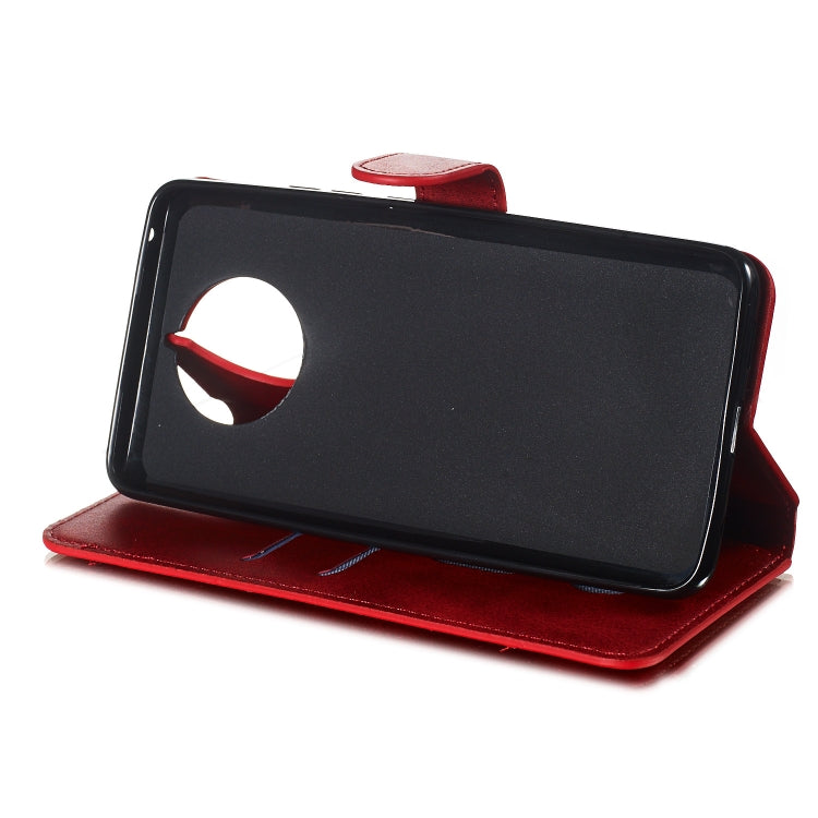 For Nokia 9 PureView Solid Color Buckle Horizontal Flip Leather Case with Wallet & Holder & Card Slots