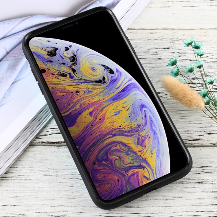 For iPhone X / XS PC + TPU Shockproof Protective Back Case With AirPods Storage Box