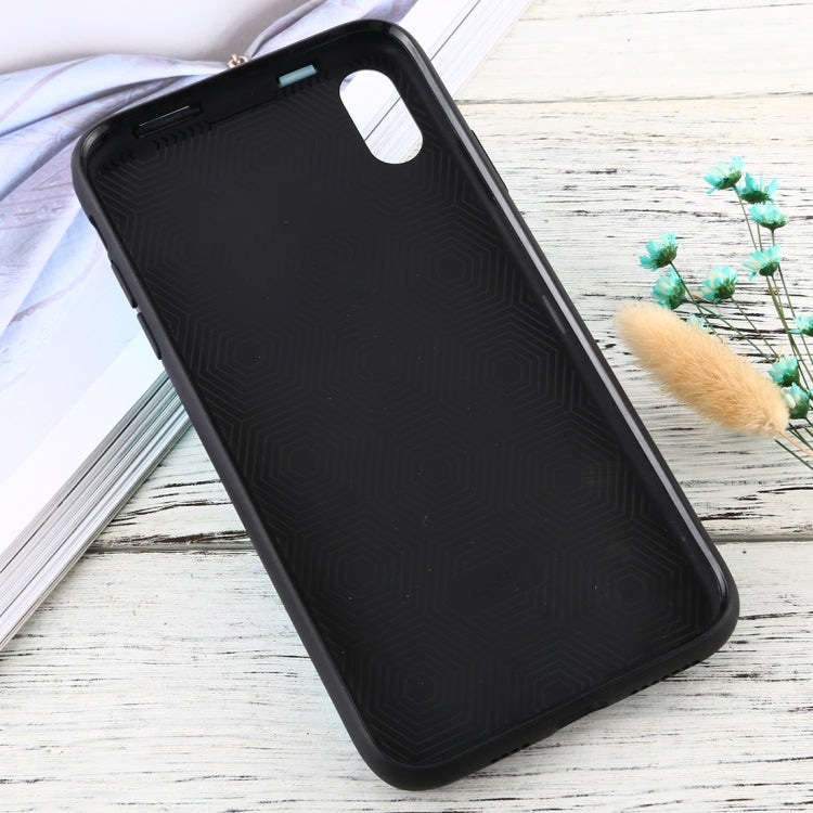 For iPhone X / XS PC + TPU Shockproof Protective Back Case With AirPods Storage Box
