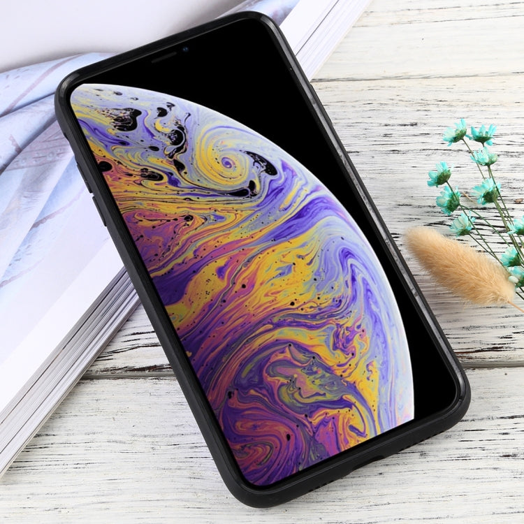 For iPhone X / XS PC + TPU Shockproof Protective Back Case With AirPods Storage Box
