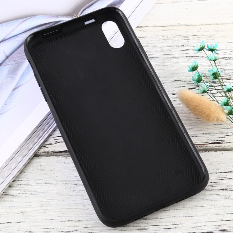 For iPhone X / XS PC + TPU Shockproof Protective Back Case With AirPods Storage Box