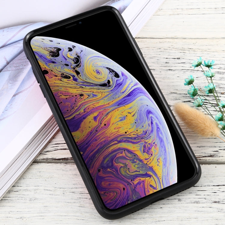 For iPhone X / XS PC + TPU Shockproof Protective Back Case With AirPods Storage Box