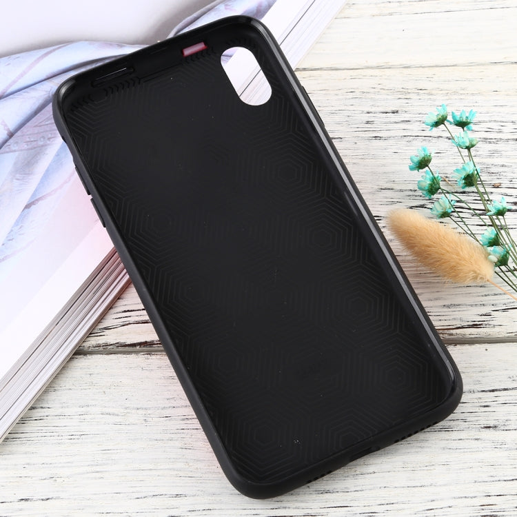 For iPhone X / XS PC + TPU Shockproof Protective Back Case With AirPods Storage Box