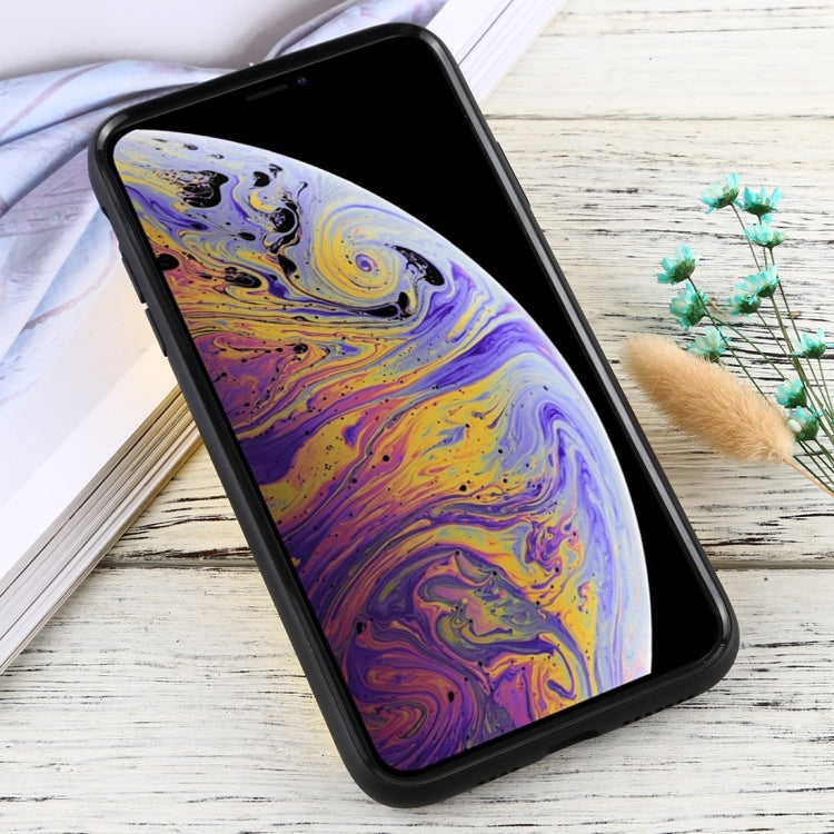For iPhone X / XS PC + TPU Shockproof Protective Back Case With AirPods Storage Box