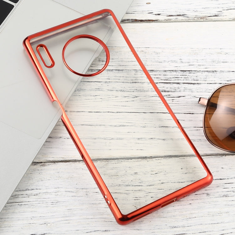 For Huawei Mate 30 Pro Transparent TPU Anti-Drop And Waterproof Mobile Phone Protective Case