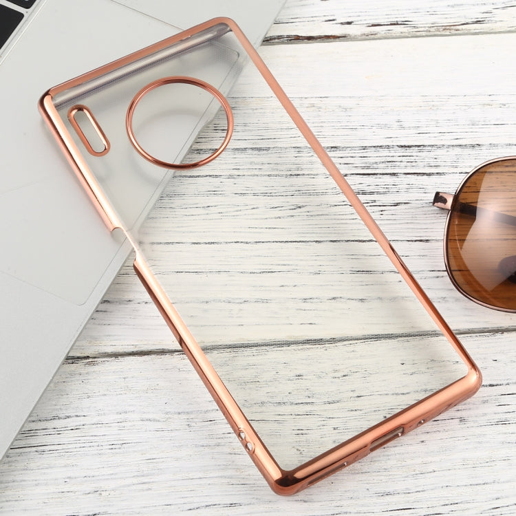 For Huawei Mate 30 Pro Transparent TPU Anti-Drop And Waterproof Mobile Phone Protective Case