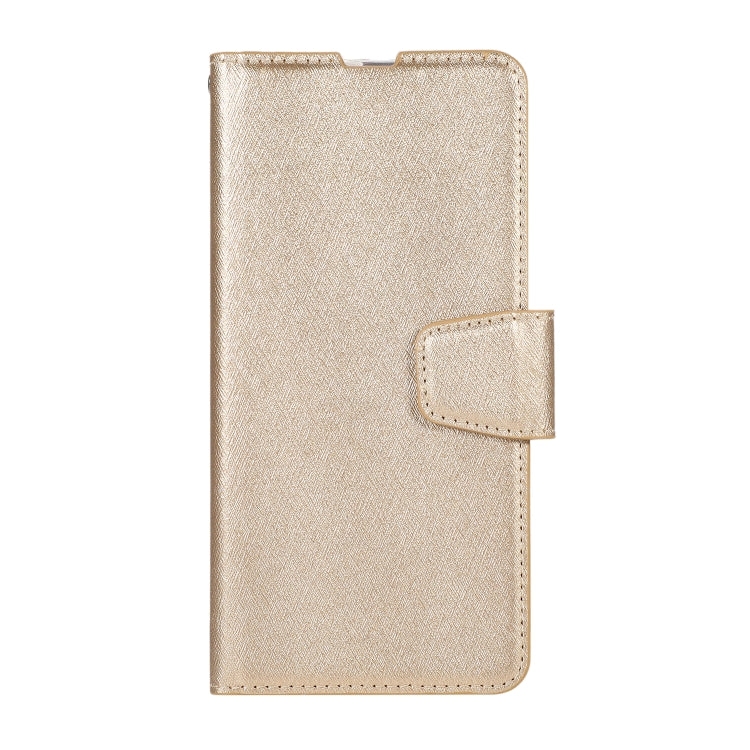 For Galaxy A20s Silk Texture Horizontal Flip Leather Case with Holder & Card Slots & Wallet & Photo Frame