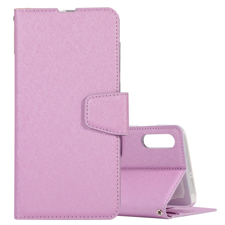 For Galaxy A50s & A50 & A30 Silk Texture Horizontal Flip Leather Case with Holder & Card Slots & Wallet & Photo Frame