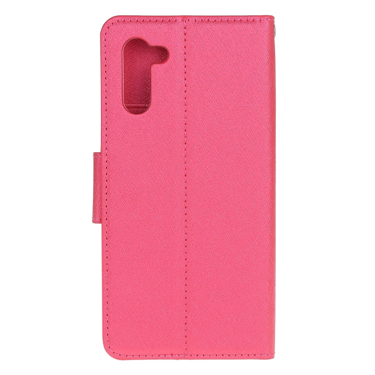 For Galaxy Note 10 Silk Texture Horizontal Flip Leather Case with Holder & Card Slots & Wallet & Photo Frame