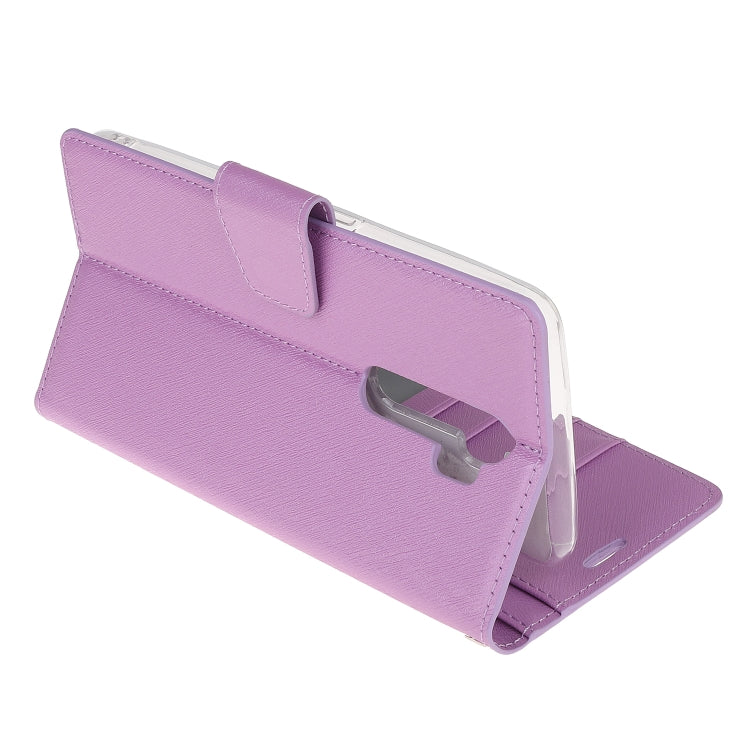 For OPPO A9 (2020) Silk Texture Horizontal Flip Leather Case with Holder & Card Slots & Wallet & Photo Frame