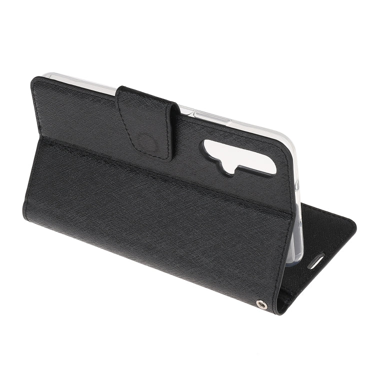 For Huawei Nova 5T & Honor 20S Silk Texture Horizontal Flip Leather Case with Holder & Card Slots & Wallet & Photo Frame