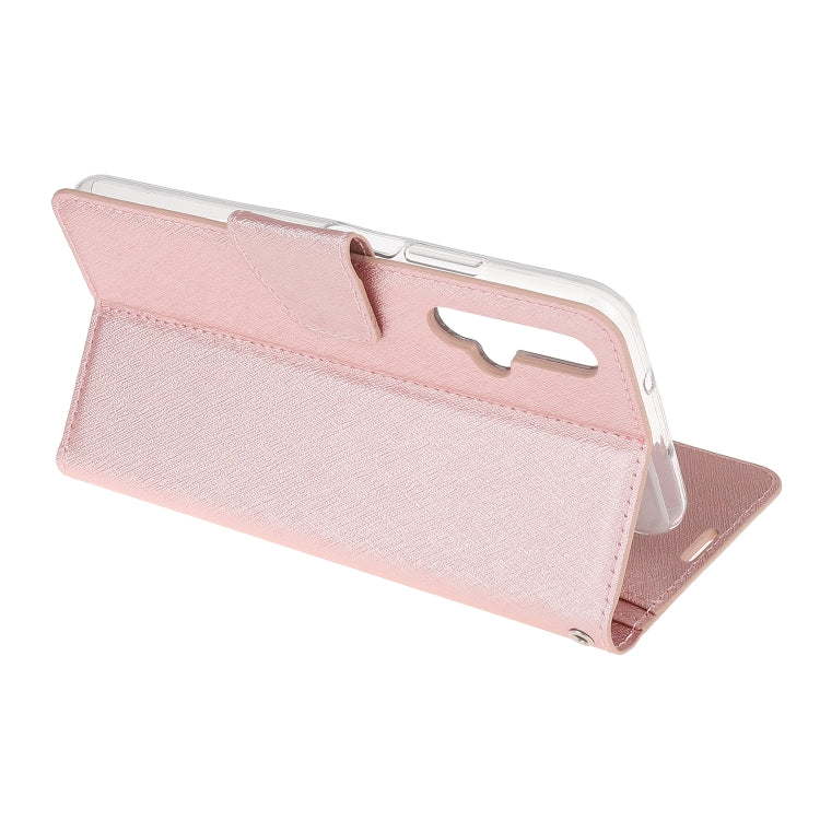 For Huawei Nova 5T & Honor 20S Silk Texture Horizontal Flip Leather Case with Holder & Card Slots & Wallet & Photo Frame