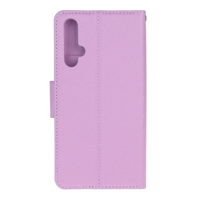 For Huawei Nova 5T & Honor 20S Silk Texture Horizontal Flip Leather Case with Holder & Card Slots & Wallet & Photo Frame