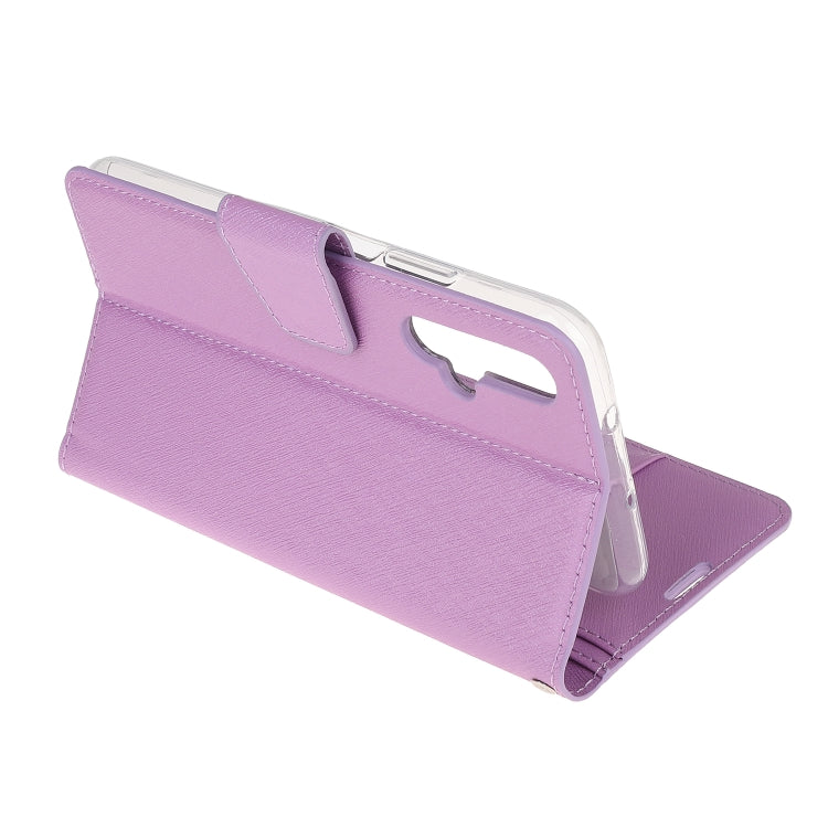 For Huawei Nova 5T & Honor 20S Silk Texture Horizontal Flip Leather Case with Holder & Card Slots & Wallet & Photo Frame