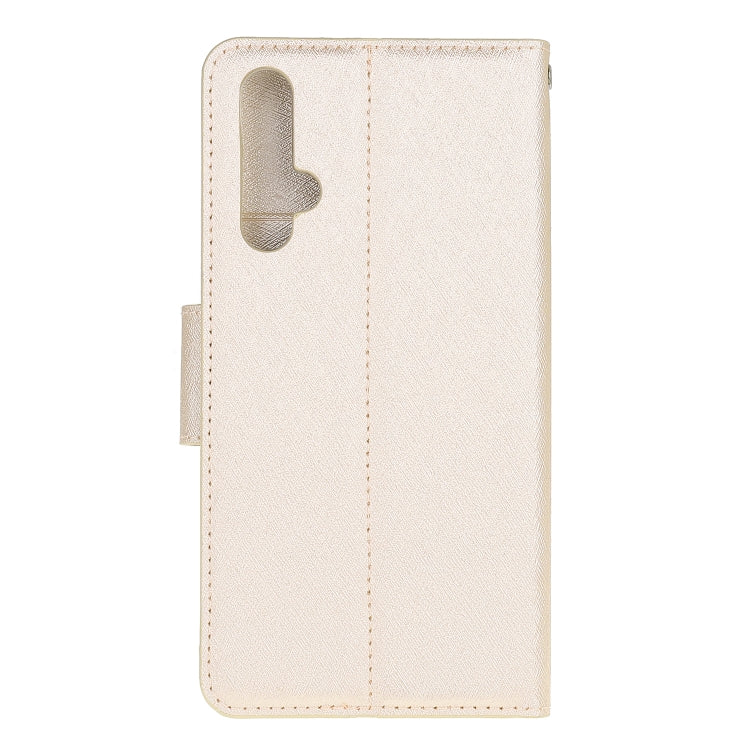 For Huawei Nova 5T & Honor 20S Silk Texture Horizontal Flip Leather Case with Holder & Card Slots & Wallet & Photo Frame
