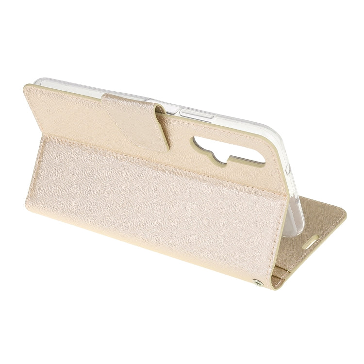 For Huawei Nova 5T & Honor 20S Silk Texture Horizontal Flip Leather Case with Holder & Card Slots & Wallet & Photo Frame