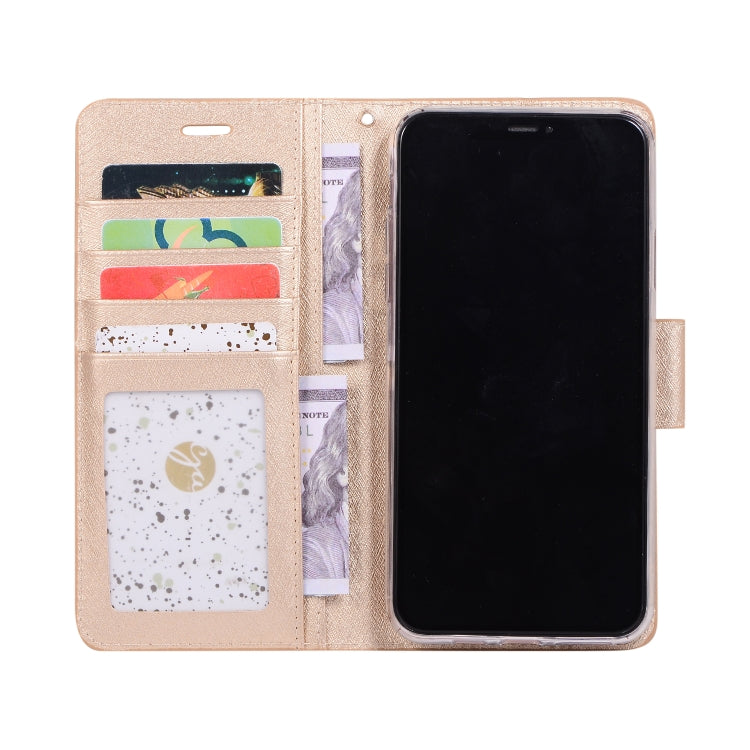 For iPhone 11 Pro Silk Texture Horizontal Flip Leather Case with Holder & Card Slots & Wallet & Photo Frame