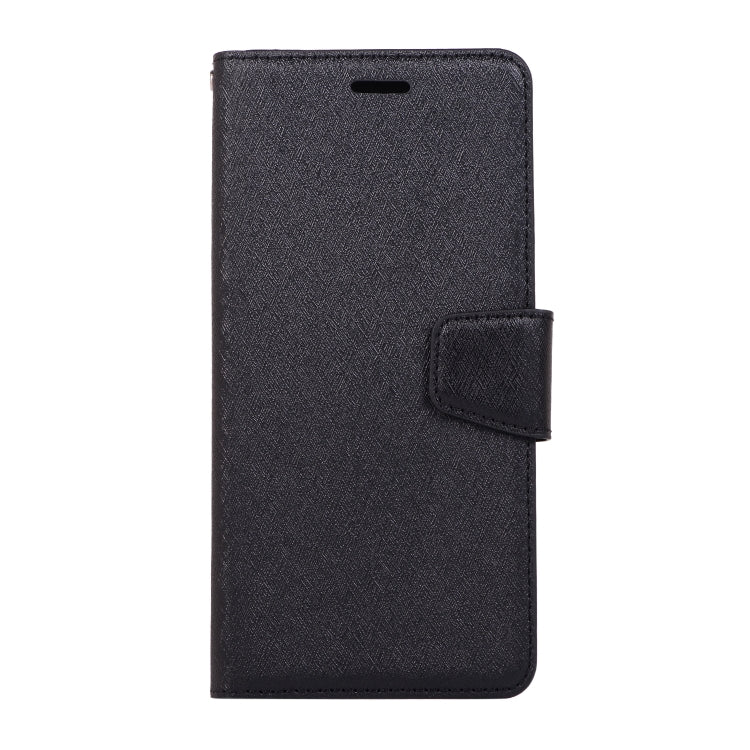 For iPhone 11 Silk Texture Horizontal Flip Leather Case with Holder & Card Slots & Wallet & Photo Frame