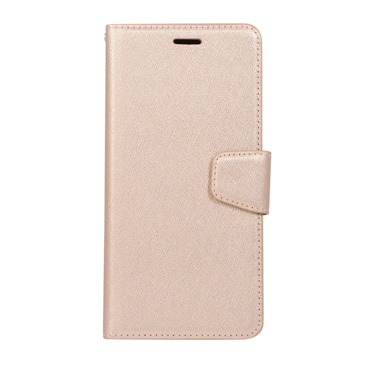 For iPhone 11 Pro Max Silk Texture Horizontal Flip Leather Case with Holder & Card Slots & Wallet & Photo Frame