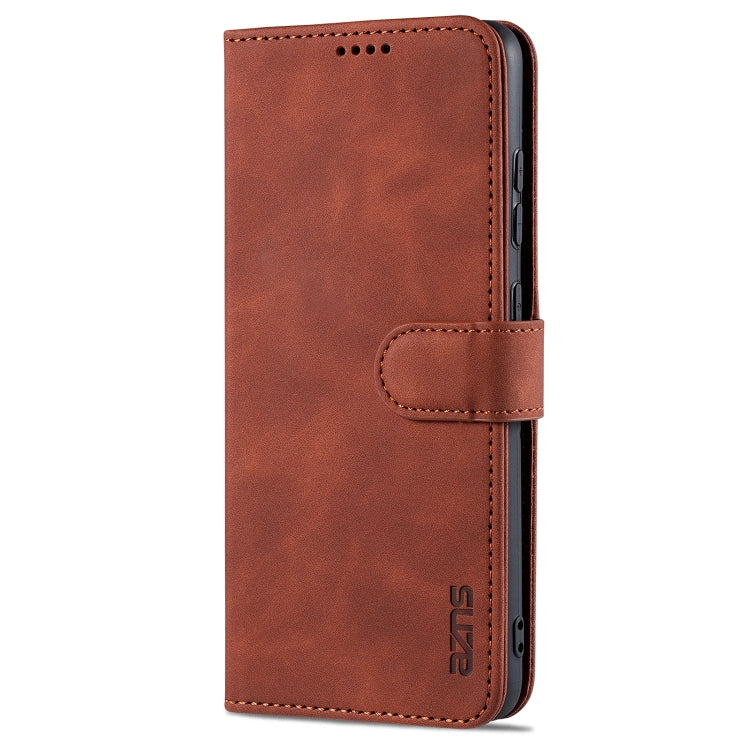 For Samsung Galaxy A52 5G / 4G AZNS Skin Feel Calf Texture Horizontal Flip Leather Case with Card Slots & Holder & Wallet