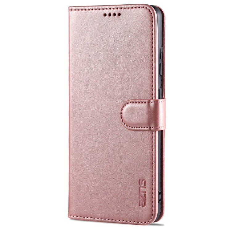 For Samsung Galaxy A52 5G / 4G AZNS Skin Feel Calf Texture Horizontal Flip Leather Case with Card Slots & Holder & Wallet