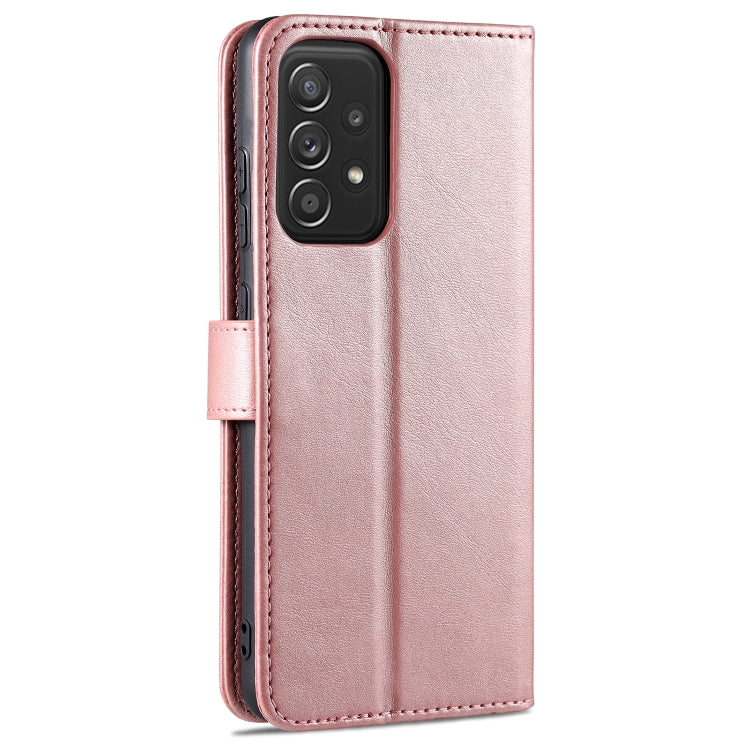 For Samsung Galaxy A52 5G / 4G AZNS Skin Feel Calf Texture Horizontal Flip Leather Case with Card Slots & Holder & Wallet