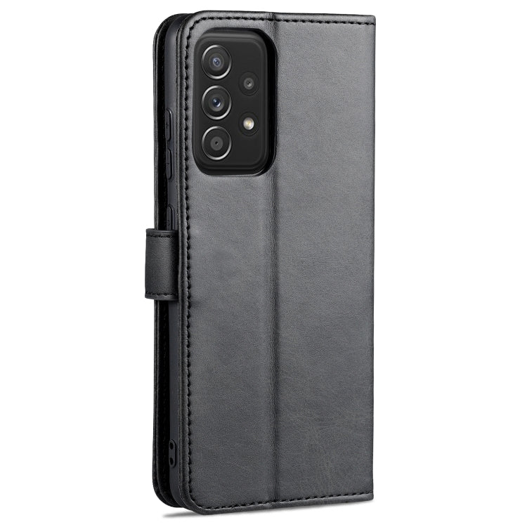 For Samsung Galaxy A52 5G / 4G AZNS Skin Feel Calf Texture Horizontal Flip Leather Case with Card Slots & Holder & Wallet