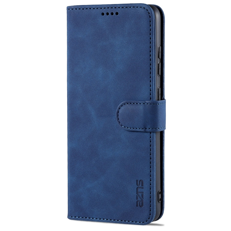 For Samsung Galaxy A52 5G / 4G AZNS Skin Feel Calf Texture Horizontal Flip Leather Case with Card Slots & Holder & Wallet