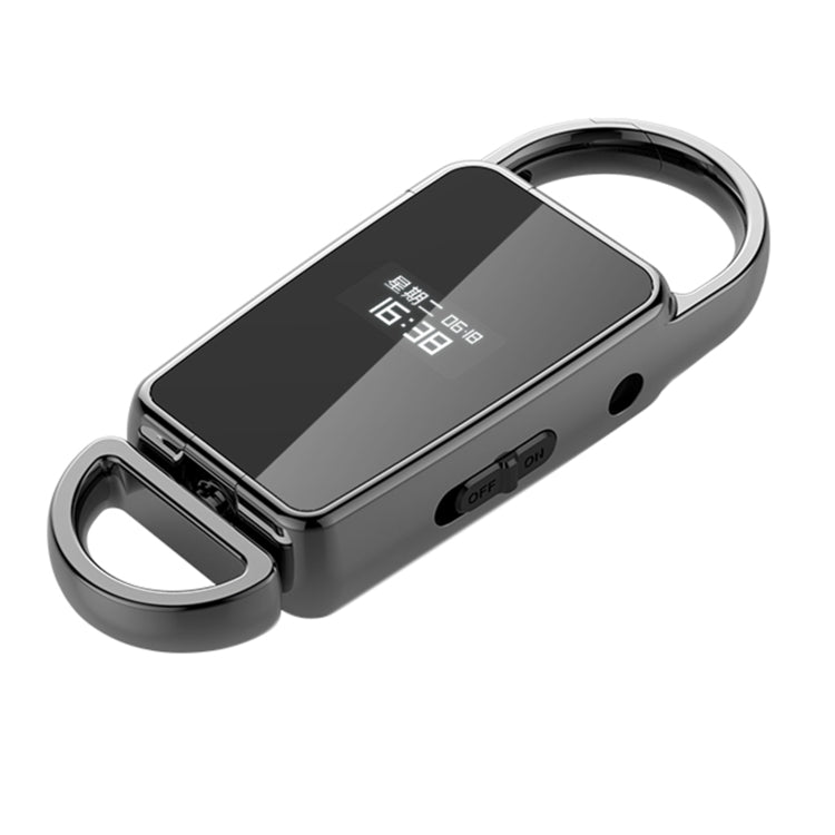 S23 HD Noise Reduction Keychain Voice Recorder Pen with Display Screen, Capacity:8GB