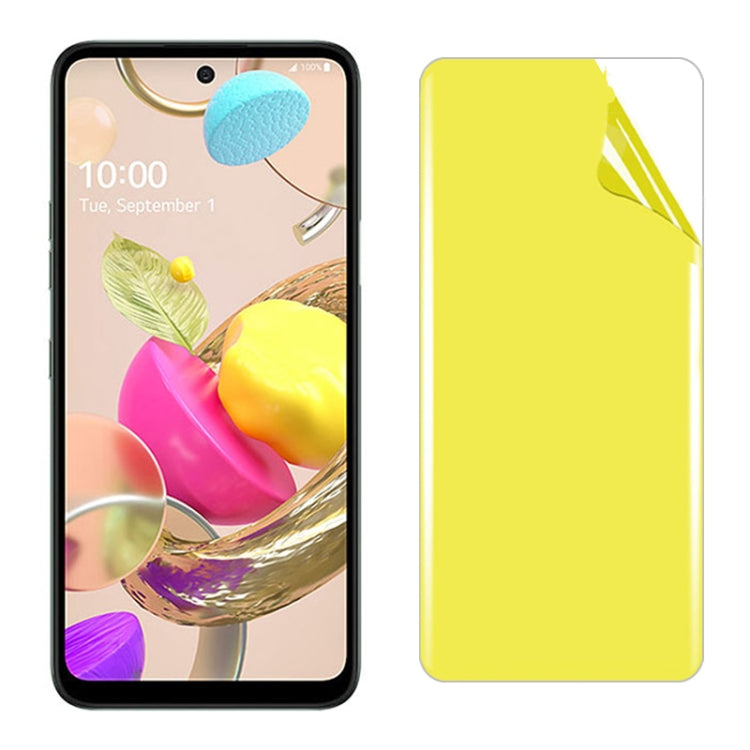 Fro LG K42 Soft TPU Full Coverage Front Screen Protector