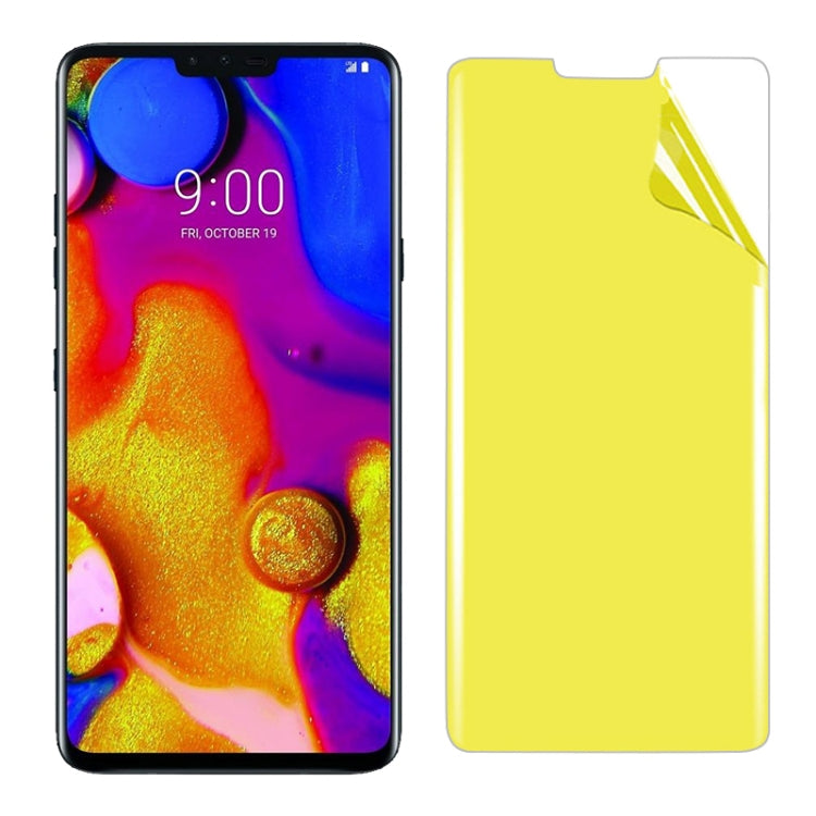 Fro LG V40 ThinQ Soft TPU Full Coverage Front Screen Protector