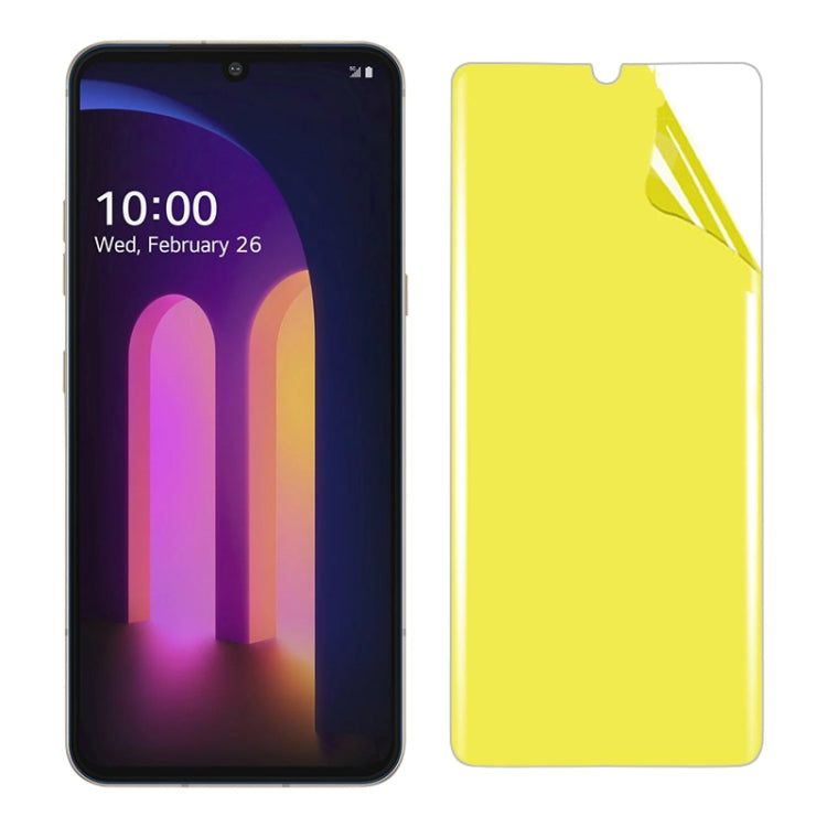 Fro LG V60 ThinQ 5G Soft TPU Full Coverage Front Screen Protector