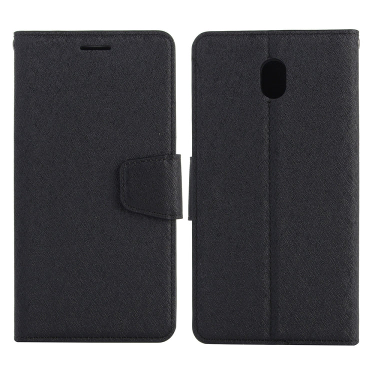For LG K30 (2019) Silk Texture Horizontal Flip Leather Case with Holder & Card Slots & Wallet & Photo Frame