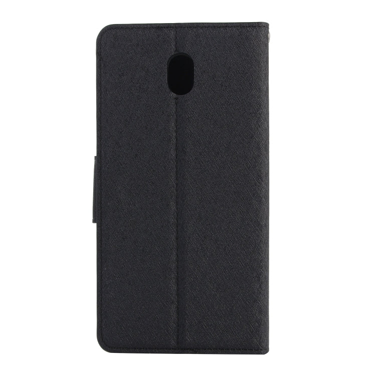 For LG K30 (2019) Silk Texture Horizontal Flip Leather Case with Holder & Card Slots & Wallet & Photo Frame