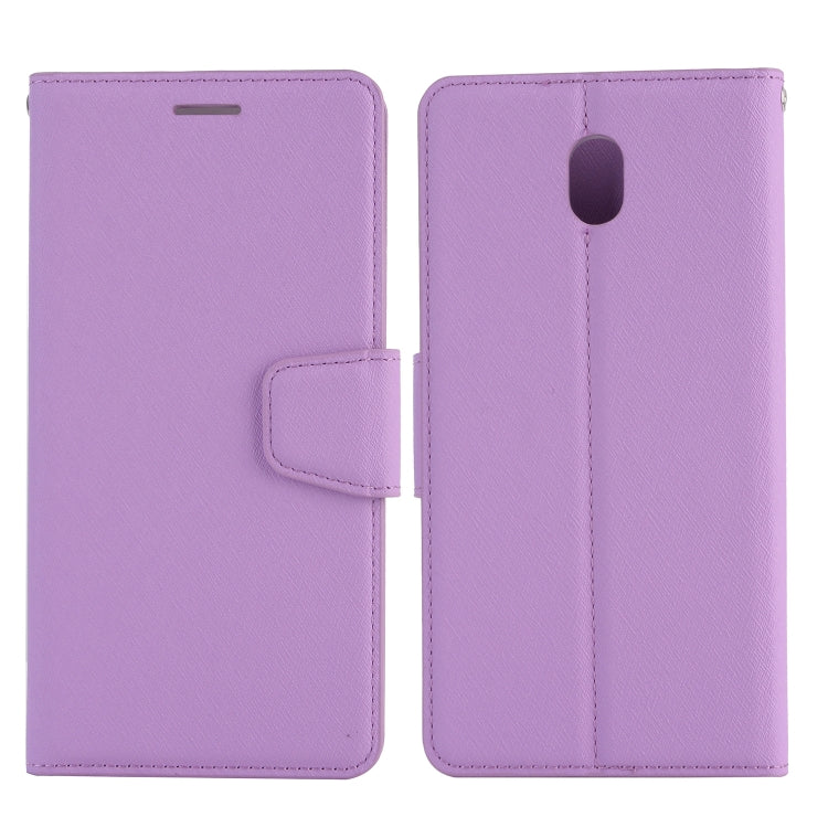 For LG K30 (2019) Silk Texture Horizontal Flip Leather Case with Holder & Card Slots & Wallet & Photo Frame
