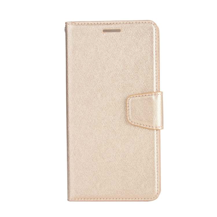 For LG K30 (2019) Silk Texture Horizontal Flip Leather Case with Holder & Card Slots & Wallet & Photo Frame