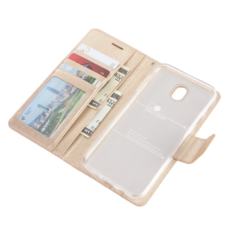 For LG K30 (2019) Silk Texture Horizontal Flip Leather Case with Holder & Card Slots & Wallet & Photo Frame