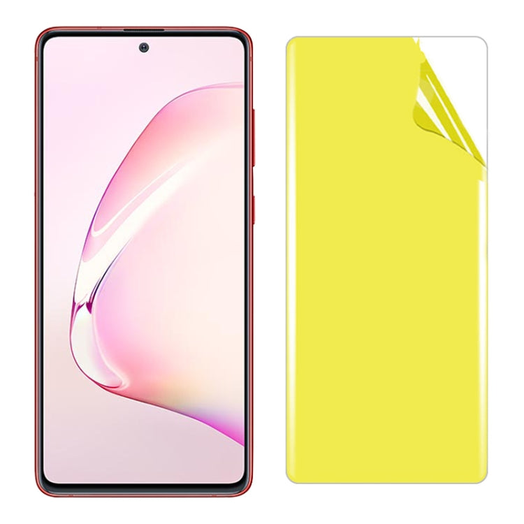 For Samsung Galaxy Note10 Lite Soft TPU Full Coverage Front Screen Protector