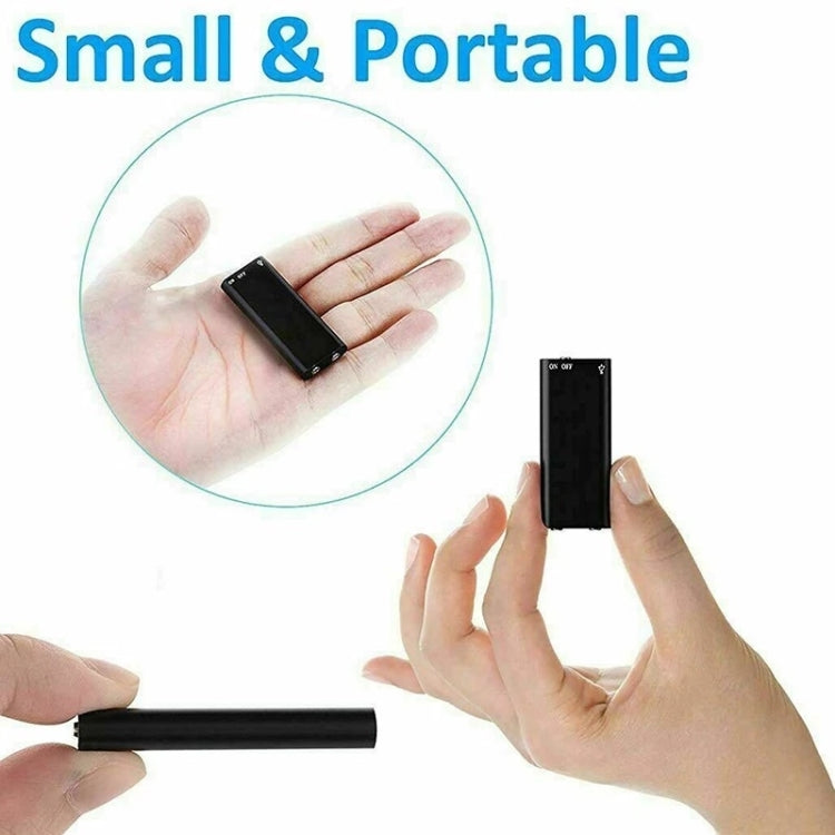 SK892 Mini Portable USB Recording Pen Voice Recorder Audio Sound Dictaphone MP3 Player, Capacity:16GB