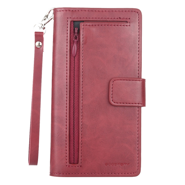 For iPhone 11 Pro GOOSPERY DETACHABLE DIARY Detachable Horizontal Flip Leather Case with Holder & Card Slots & Zipper & Wallet