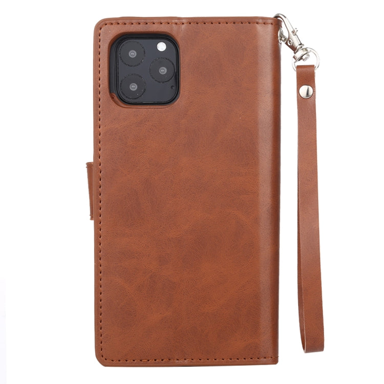 For iPhone 11 Pro GOOSPERY DETACHABLE DIARY Detachable Horizontal Flip Leather Case with Holder & Card Slots & Zipper & Wallet