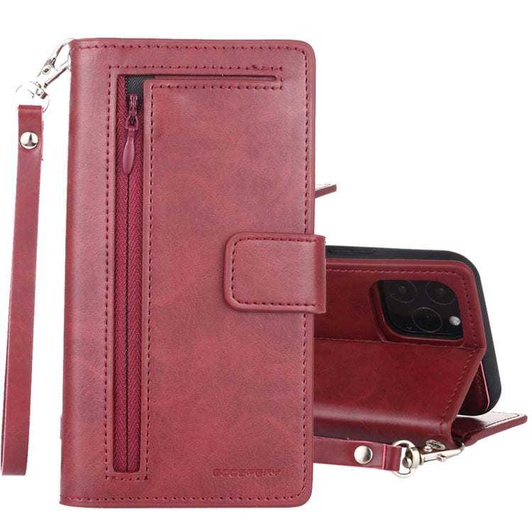 For iPhone 11 Pro Max GOOSPERY DETACHABLE DIARY Detachable Horizontal Flip Leather Case with Holder & Card Slots & Zipper & Wallet