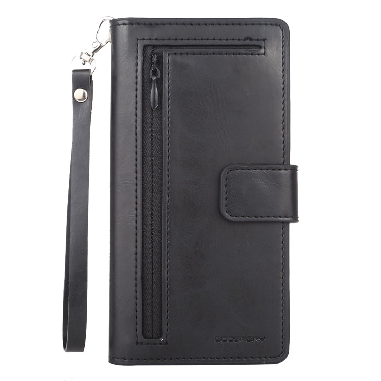For iPhone 11 GOOSPERY DETACHABLE DIARY Detachable Horizontal Flip Leather Case with Holder & Card Slots & Zipper & Wallet